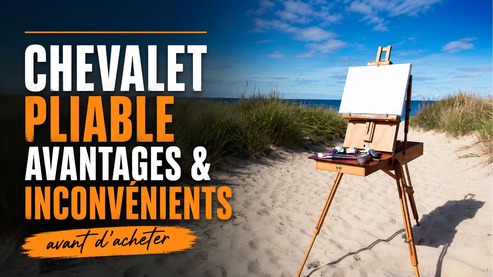 Chevalet pliable : avantages et inconvénients avant d'acheter