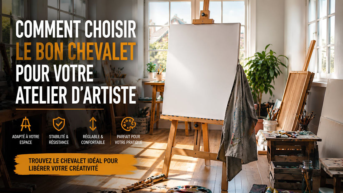 Comment choisir le bon chevalet pour votre atelier d'artiste