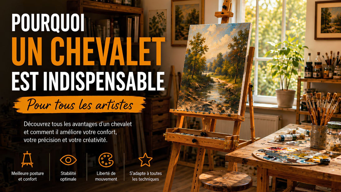 Pourquoi un chevalet est indispensable