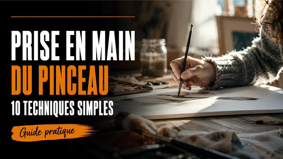 Prise en main du pinceau : 10 techniques simples