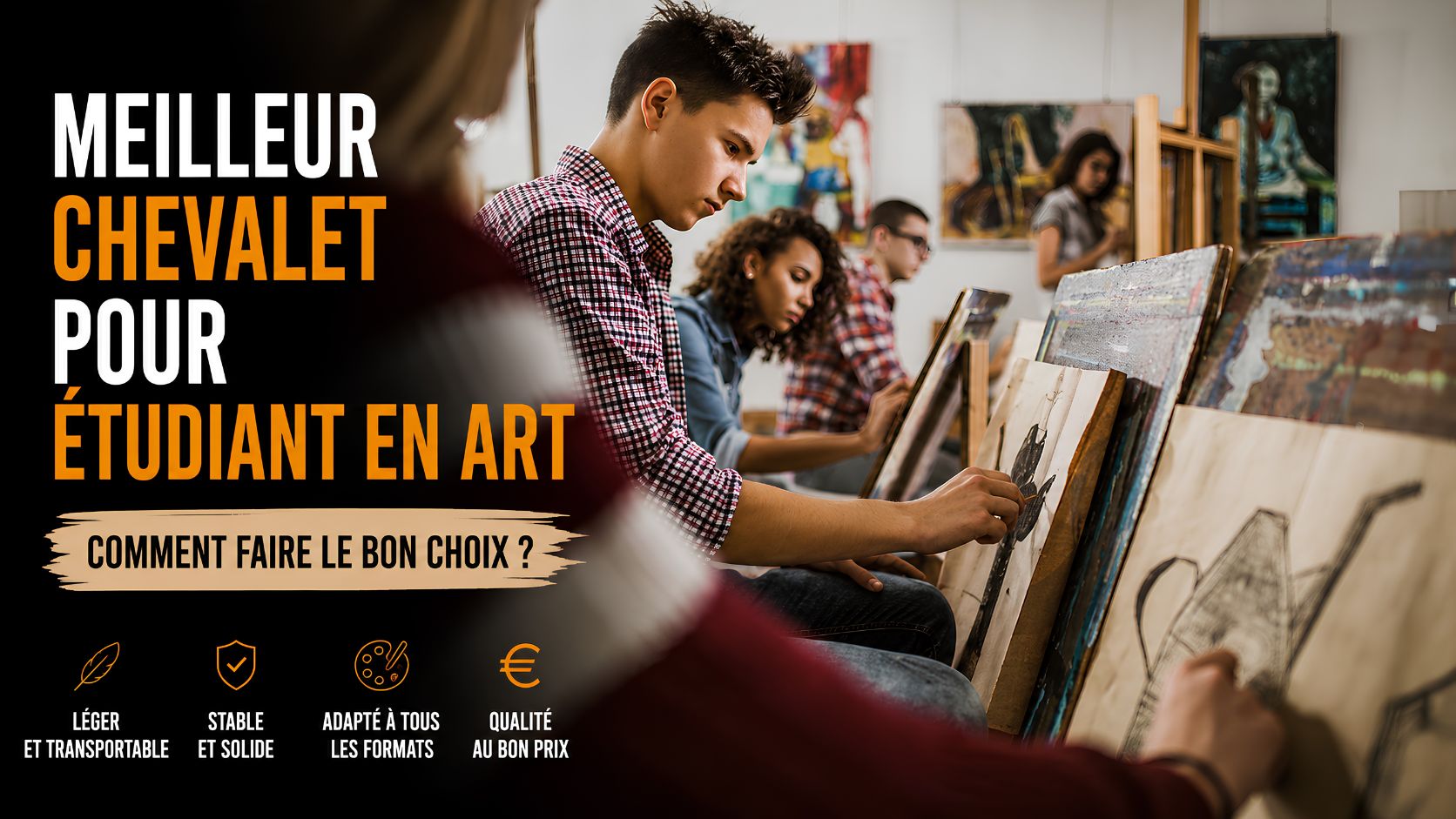 Meilleur chevalet pour étudiant en art