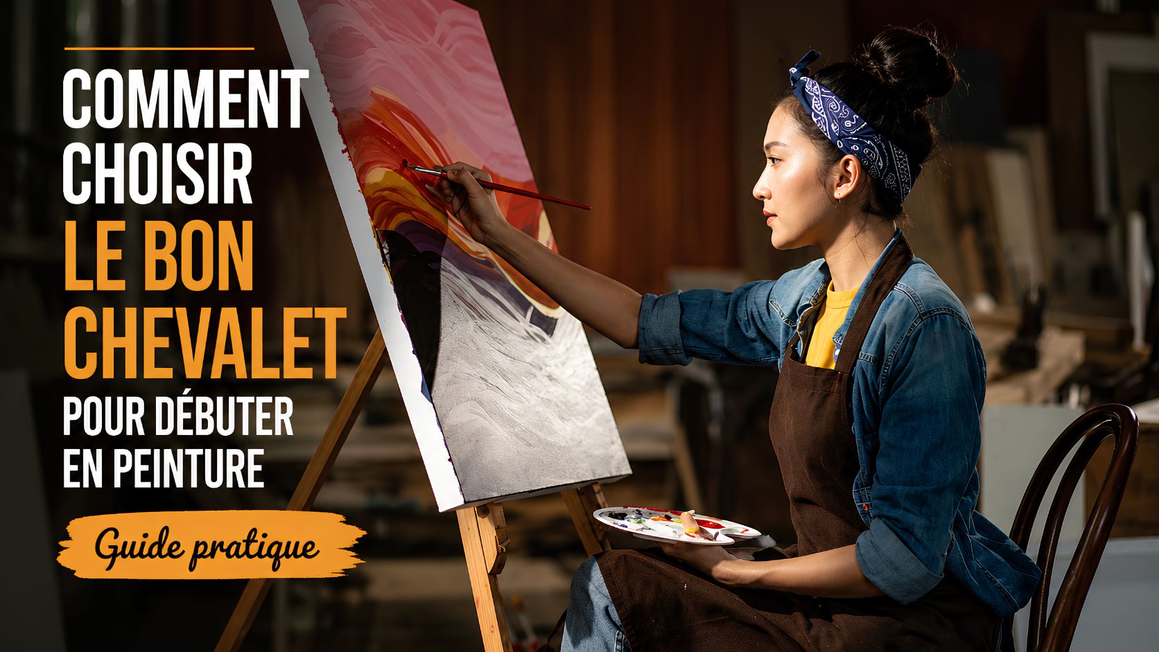 Comment choisir le bon chevalet pour débuter en peinture