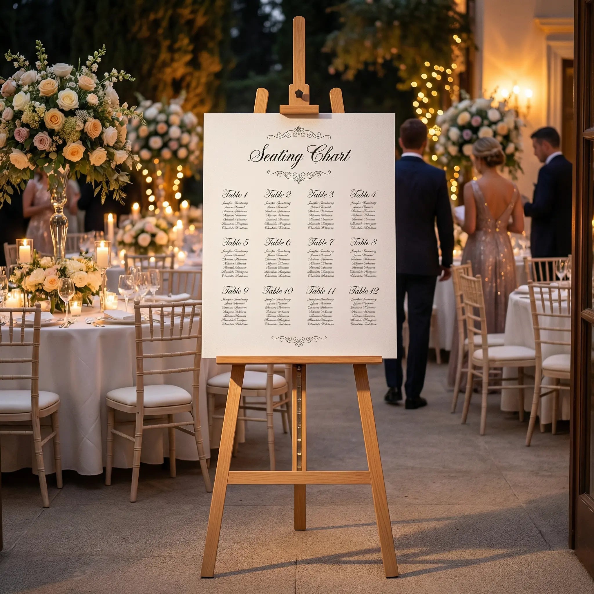 Chevalet de mariage : l’élément incontournable pour sublimer votre décoration