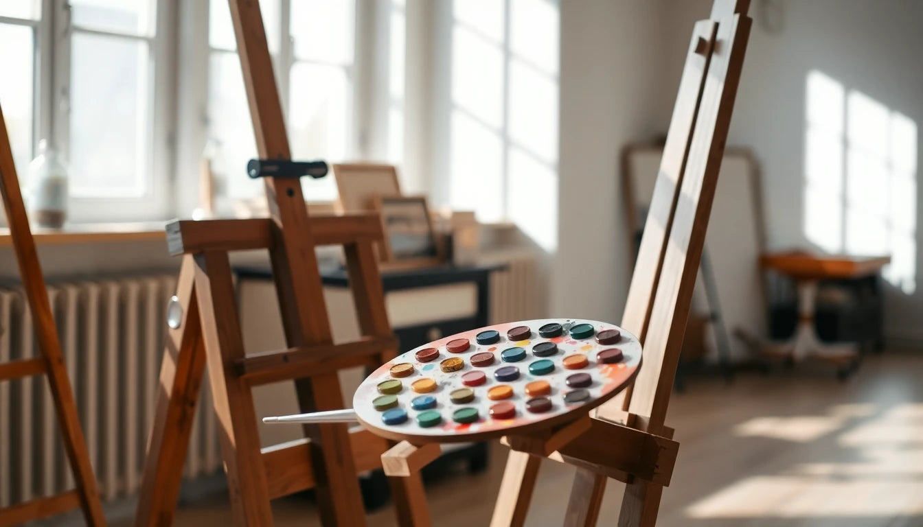 Comment choisir le bon chevalet pour débuter en peinture 