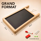 chevalet de table ardoise tableau noir double face