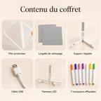 Chevalet de table écriture LED pour enfant