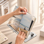 Chevalet de lecture pour livre et ordinateur portable 