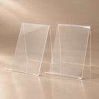 Chevalet d’exposition transparent pour livre
