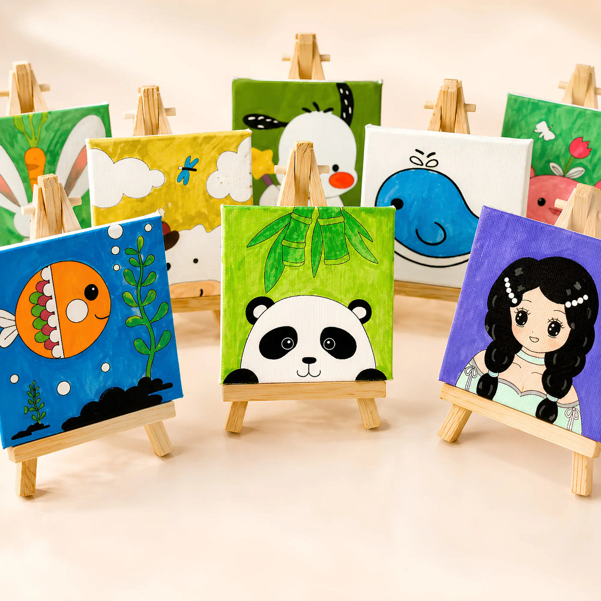 Chevalet kit peinture pour enfant 