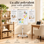 Chevalet de conférence professionnel réglable et inclinable