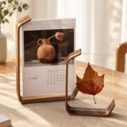 Chevalet d’exposition de table en plexiglas transparent