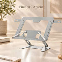 Chevalet de lecture pour livre et ordinateur portable 
