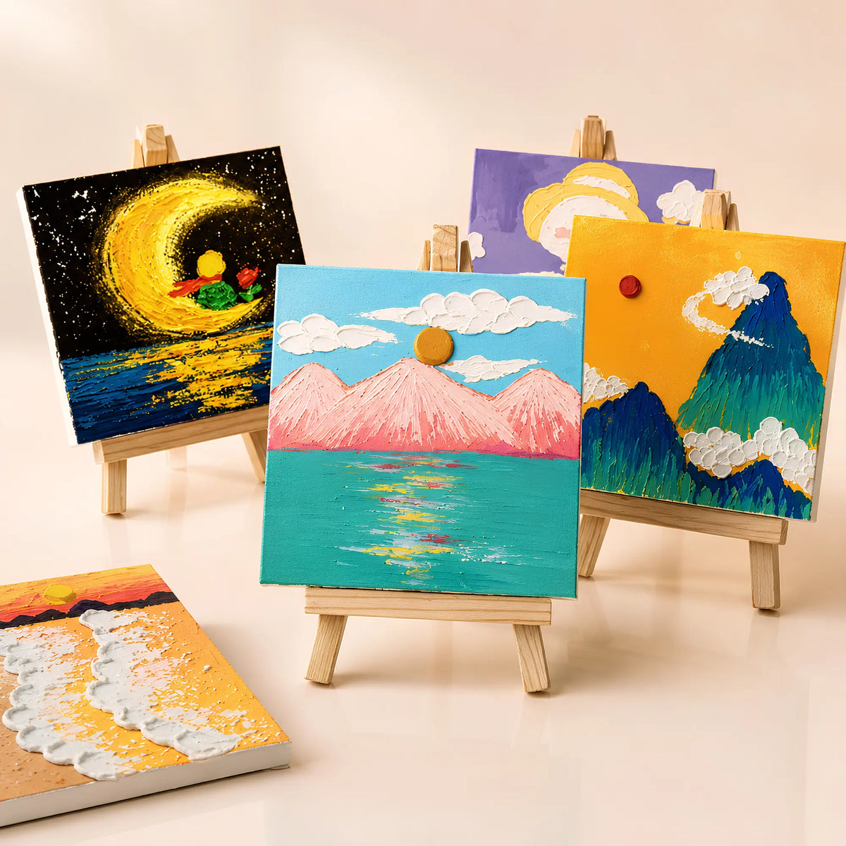 Chevalet kit peinture pour enfant 