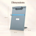 Chevalet de bureau porte-documents