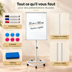 Chevalet de conférence professionnel réglable et inclinable