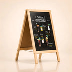chevalet de table ardoise tableau noir double face