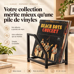 Support de rangement pour vinyles et affiches en métal