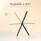 Chevalet de table avec tableau blanc double face