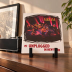 Chevalet d’exposition de table pour vinyle minimaliste