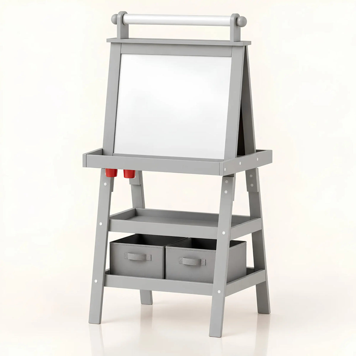 Chevalet pour enfant 3-en-1 avec rangement