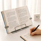 Chevalet de lecture pliable en métal