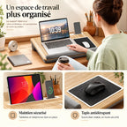 Support rembourré tout-en-un pour ordinateur portable