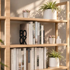 Serre-livres décoratif en métal BOOK