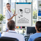 Chevalet de conférence professionnel réglable et inclinable