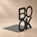 Serre-livres décoratif en métal BOOK