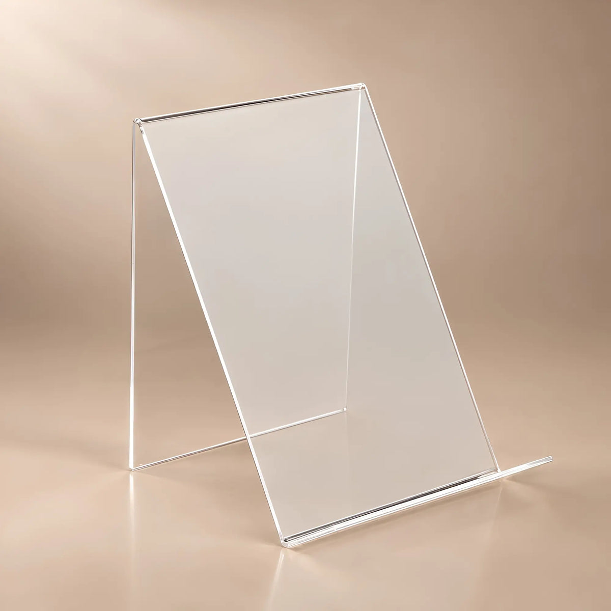 Chevalet d’exposition transparent pour livre
