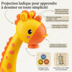 Chevalet pour enfant avec projecteur 