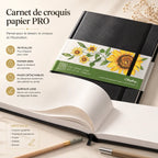 Carnet de croquis papier PRO 