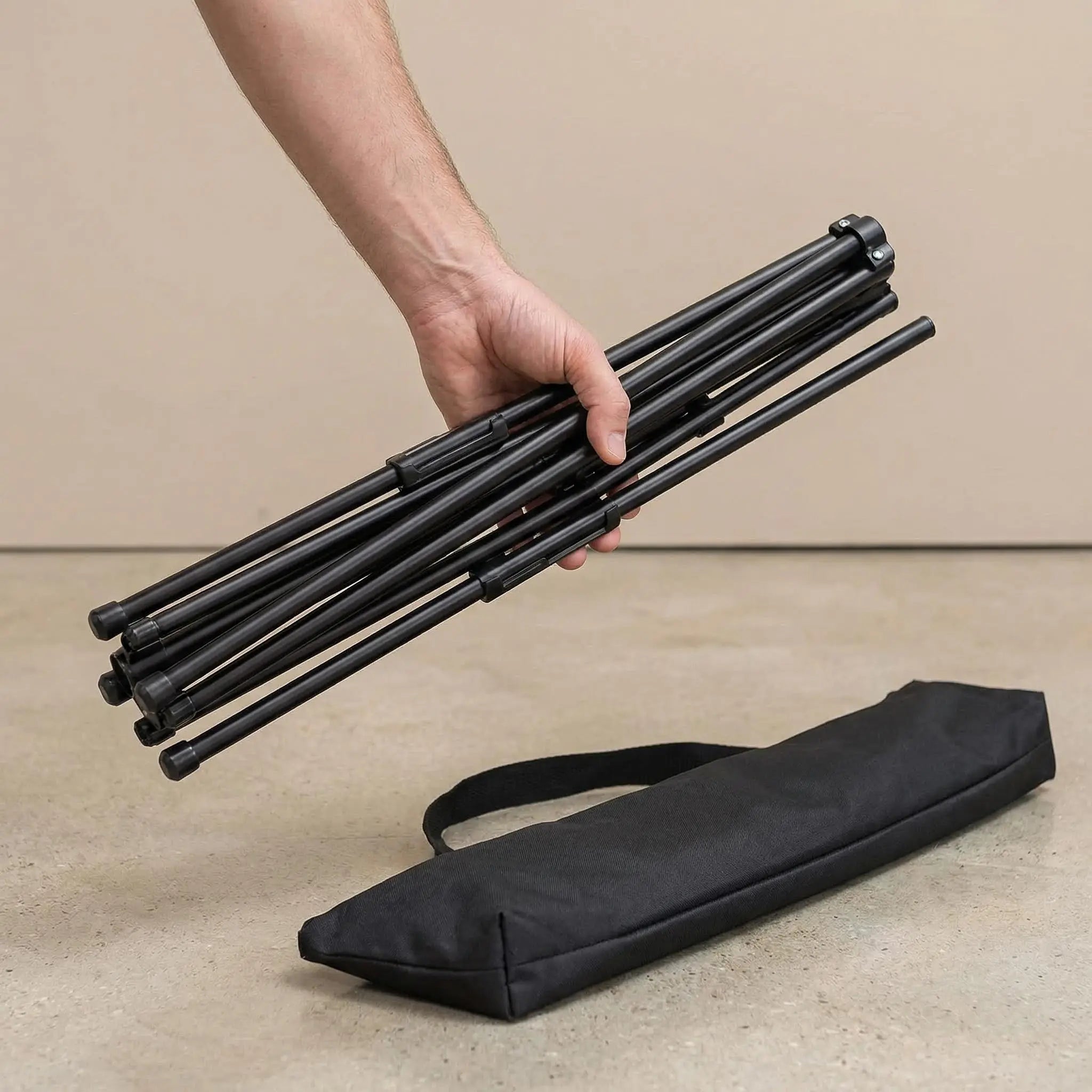 Chevalet d’exposition en métal 