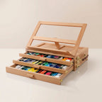 Chevalet de table avec tiroirs 