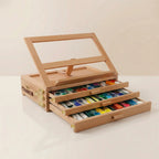 Chevalet de table avec tiroirs 