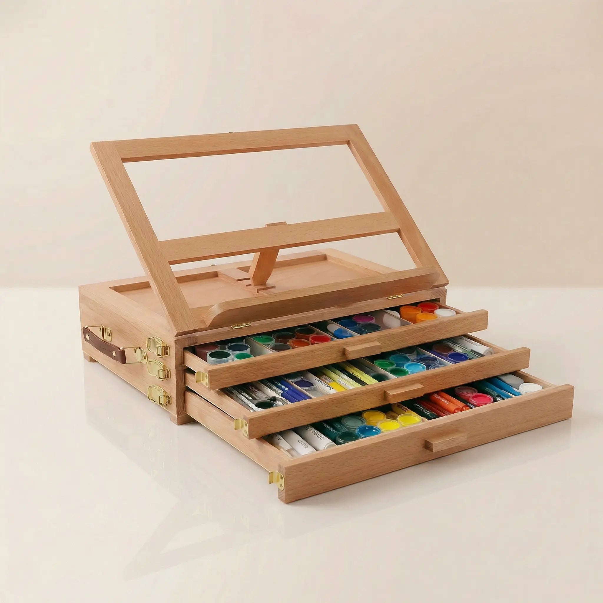 Chevalet de table avec tiroirs 