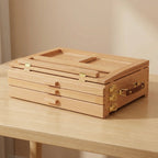 Chevalet de table avec tiroirs 