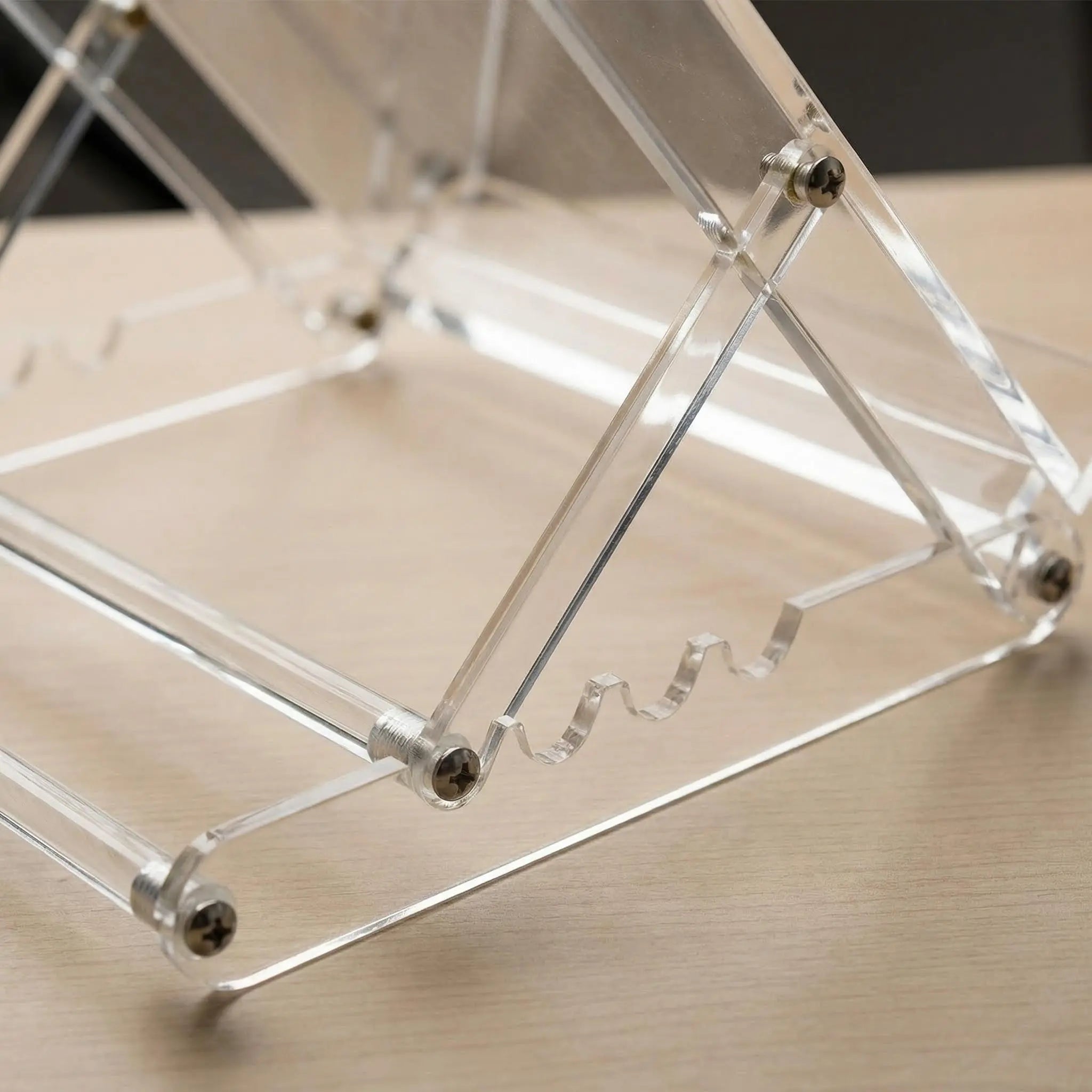 Chevalet de table en acrylique 