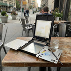 Chevalet de table en aluminium 