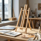 Chevalet de table en bois de hêtre 