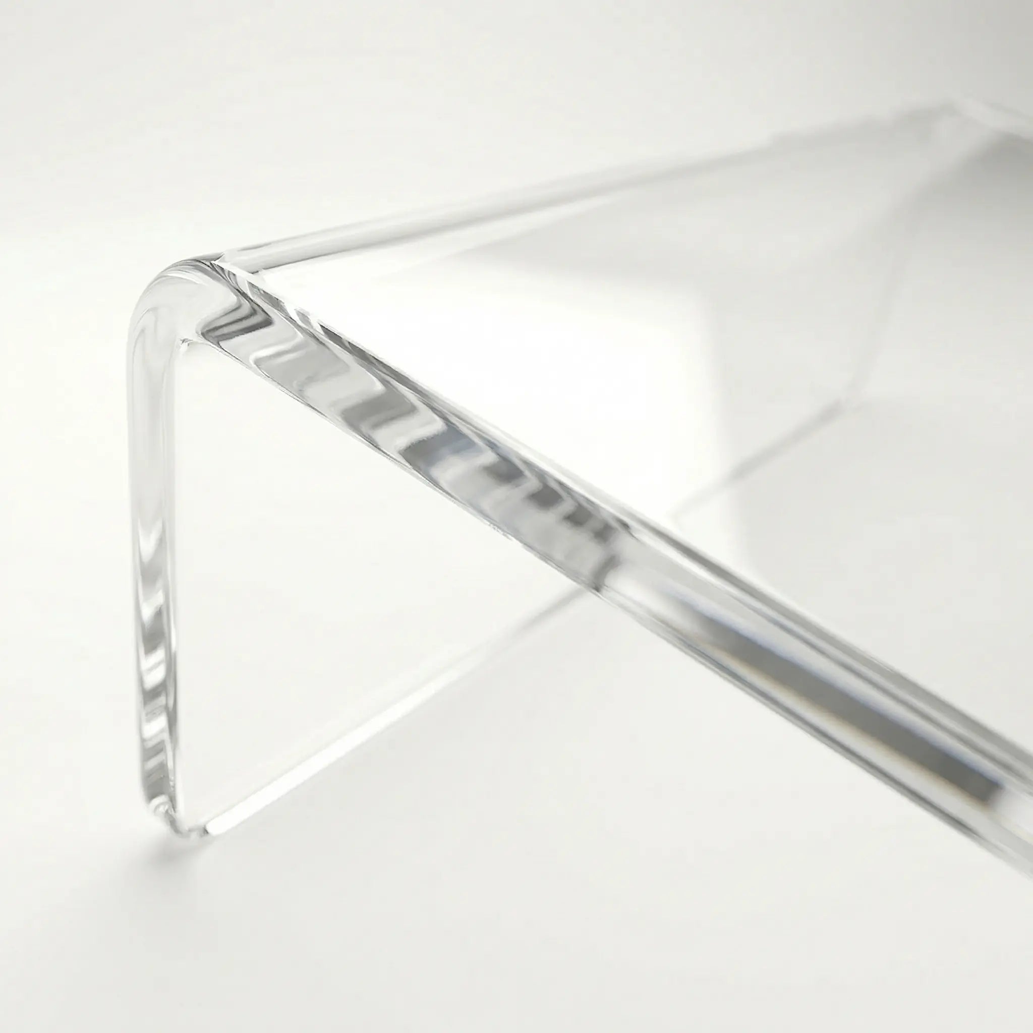 Chevalet de table transparent