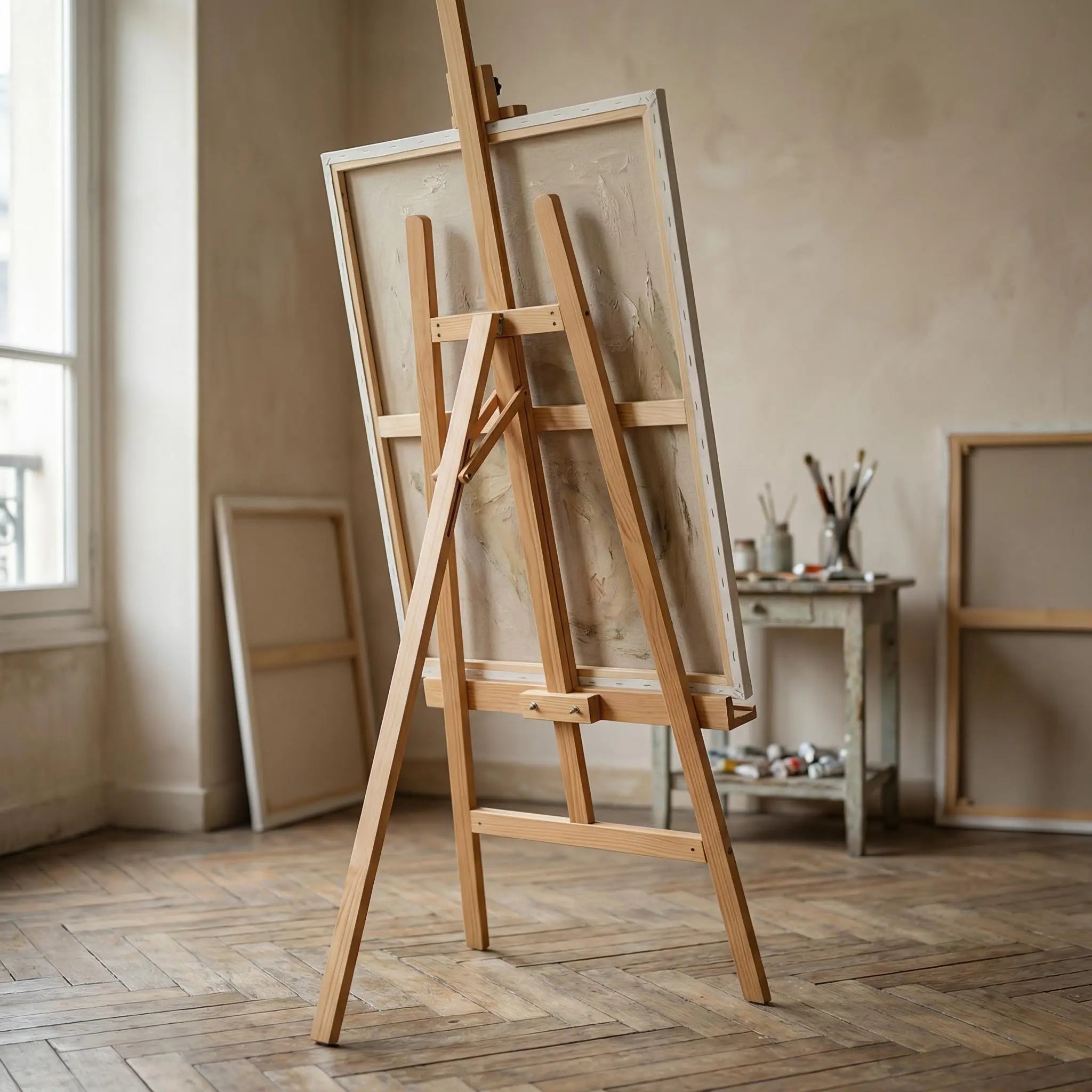 Chevalet en bois de studio 