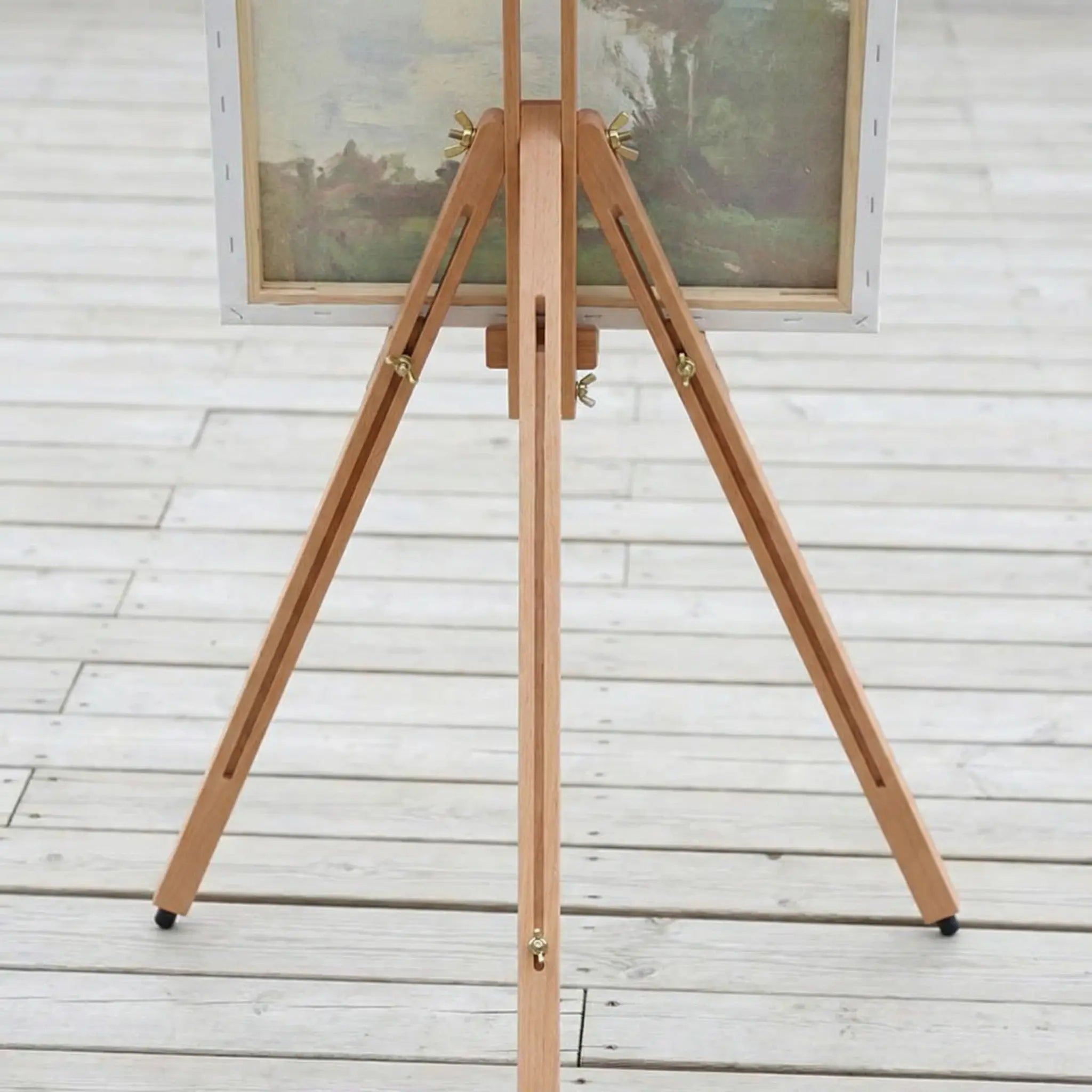 Chevalet en bois minimaliste 