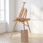 Chevalet en bois pliable 