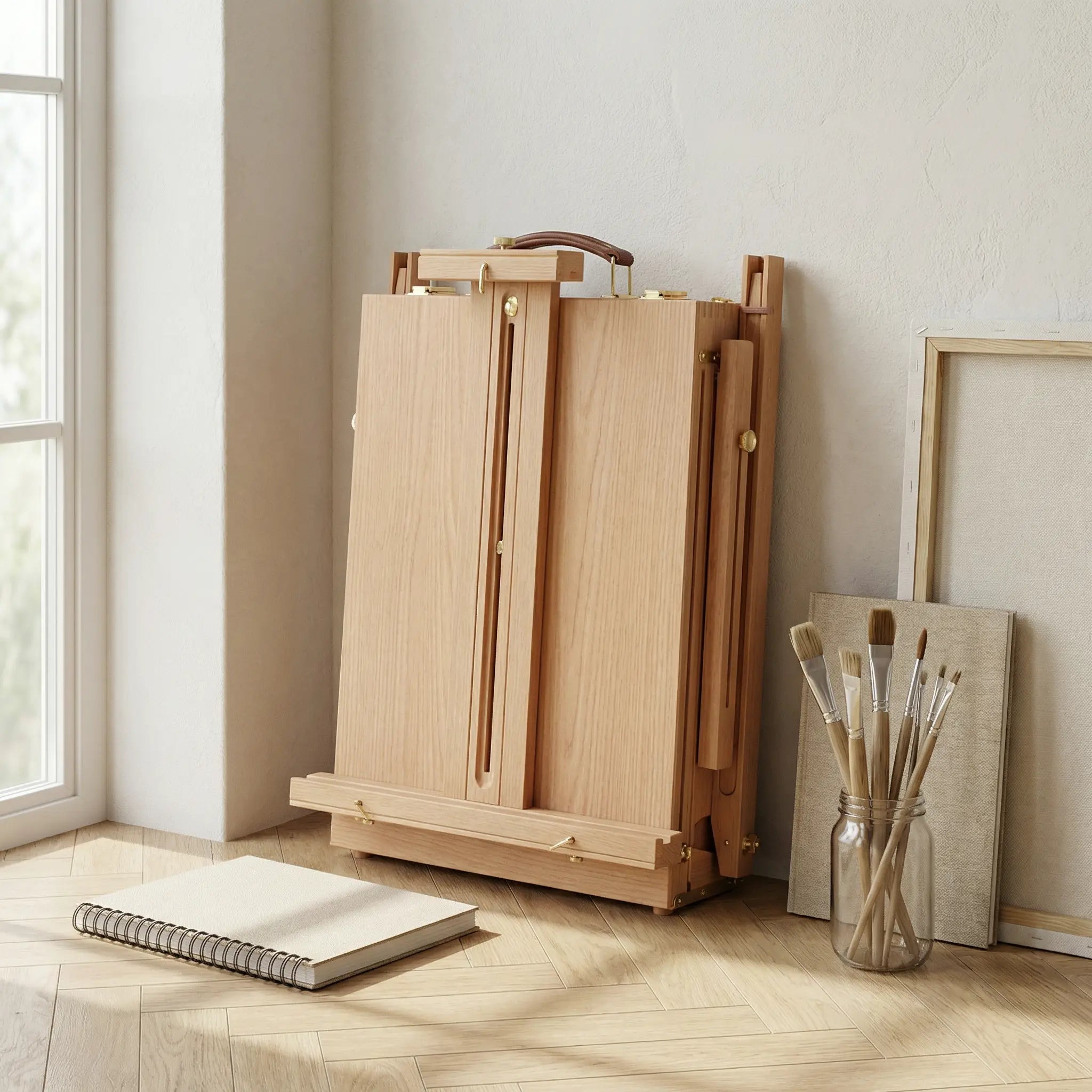 Chevalet en bois pliable 