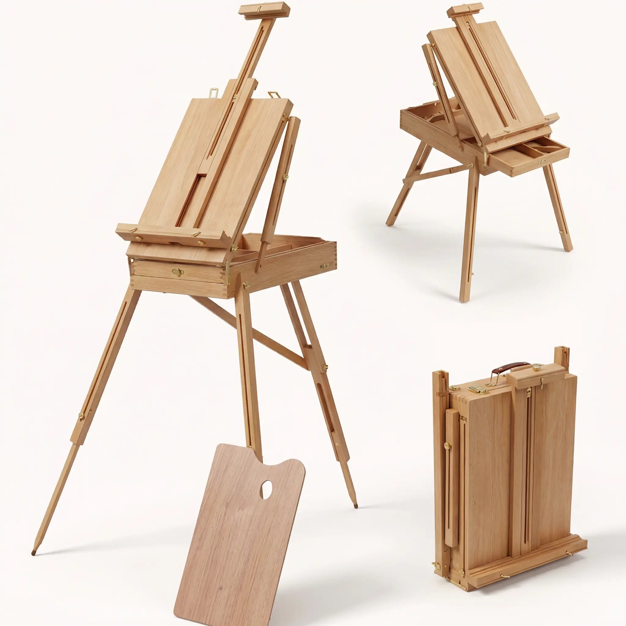 Chevalet en bois pliable 