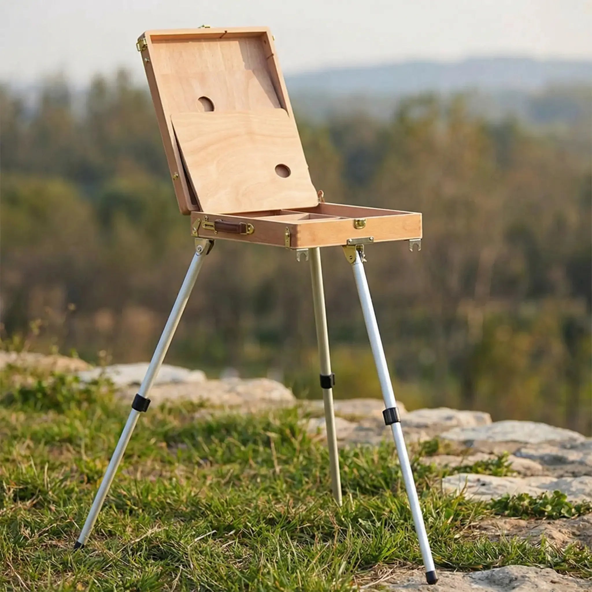 Chevalet en bois portable 