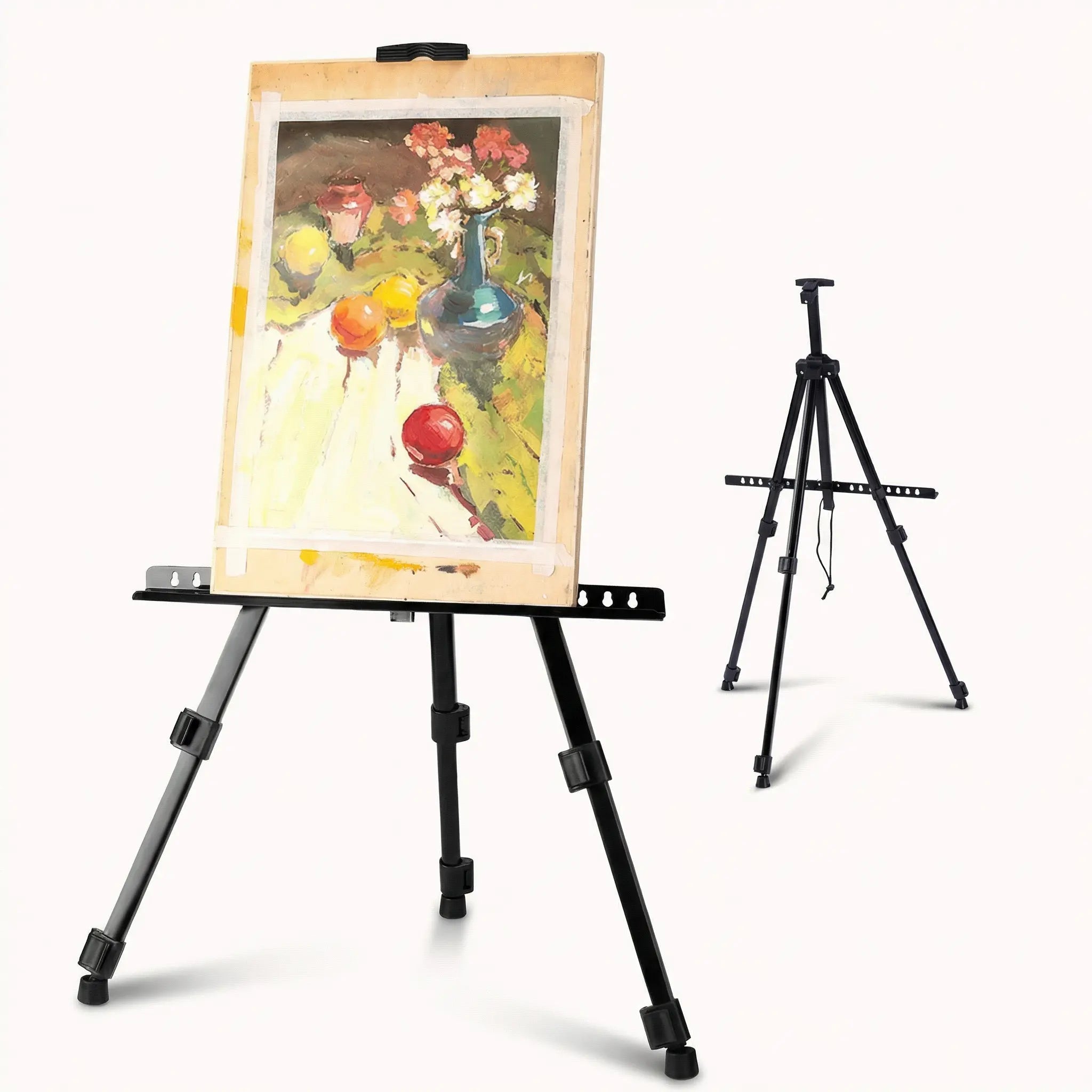 Chevalet en métal rétractable 