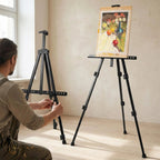 Chevalet en métal rétractable 