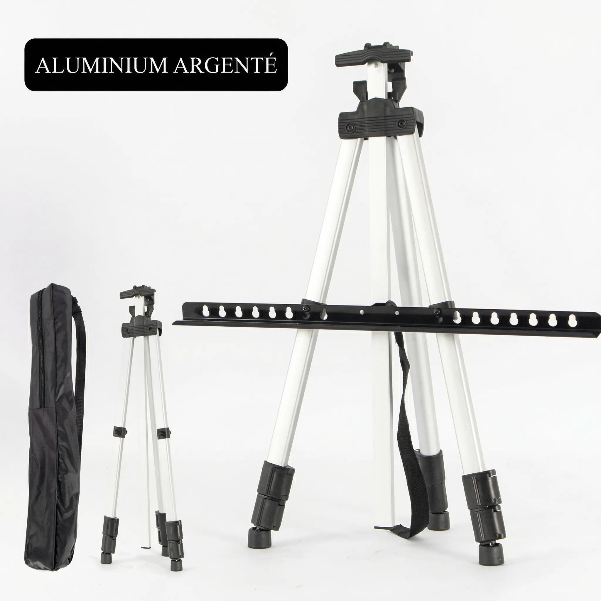 Chevalet en métal rétractable 